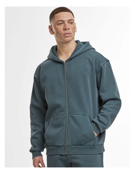 BUI-BY295-Vintage Heavy Zip Hoodie 2
